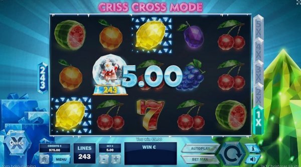 Play 243 Christmas Fruits online