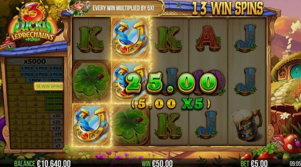 Play 3 Lucky Leprechauns online
