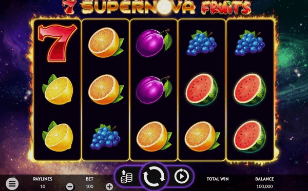 Play 7 Supernova Fruits online