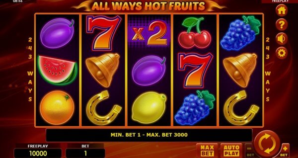 Play All Ways Hot Fruits online