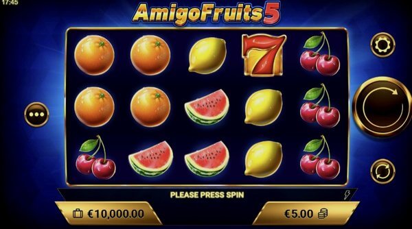 Play Amigo Fruits 5 online
