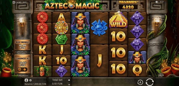 Play Aztec Magic Megaways online
