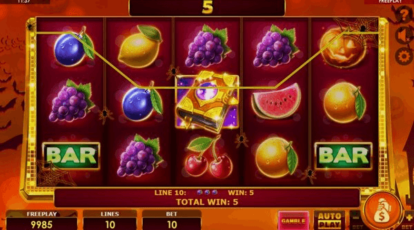 Play Book Of Fruits Halloween online