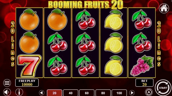 Play Booming Fruits 20 online