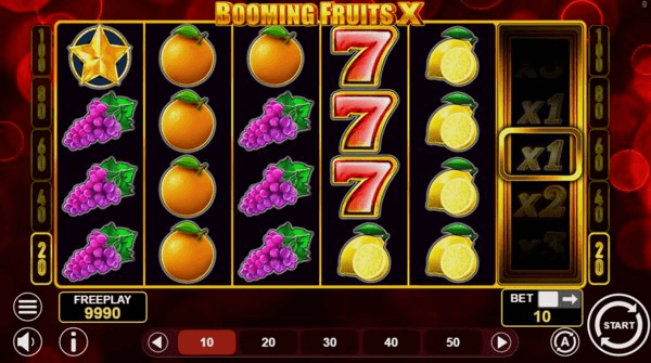 Play Booming Fruits X online