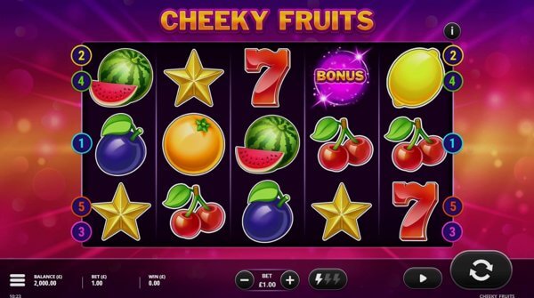 Play Cheeky Fruits online