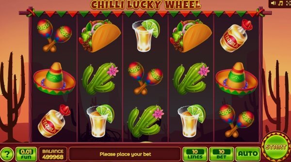 Play Chilli Lucky Wheel online