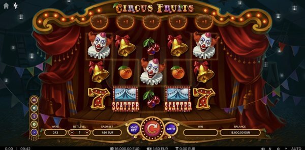 Play Circus Fruits online