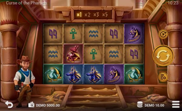 Play Curse Of The Pharaoh online