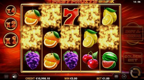 Play Fast Fruits Doublemax online