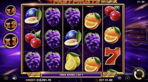 Play Fast Fruits online