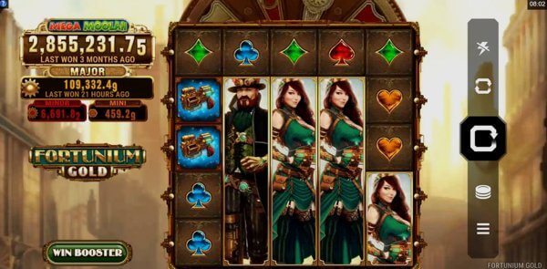 Play Fortunium Gold Mega Moolah online